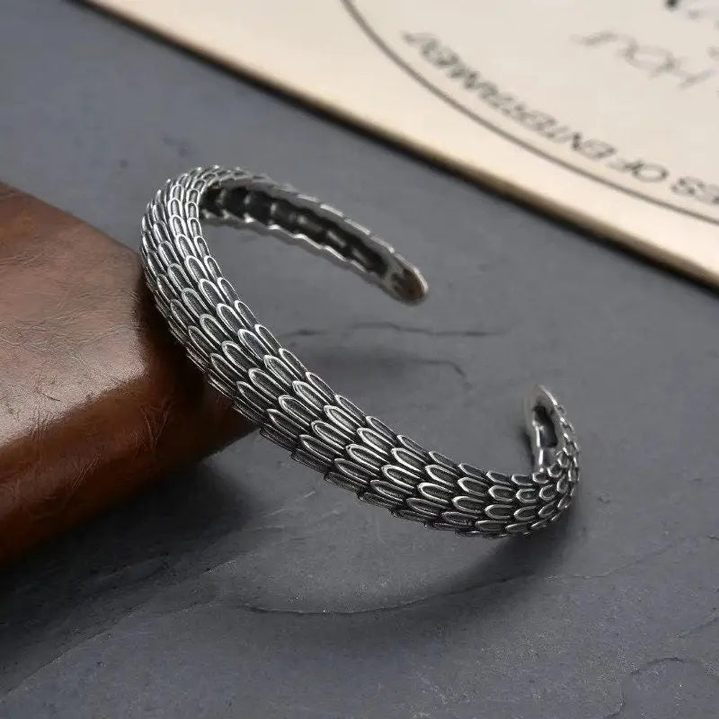 Viking Drache Armreif-Viking Schmuck-massiver
