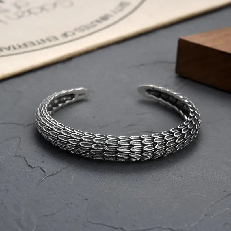 Viking Drache Armreif-Viking Schmuck-massiver