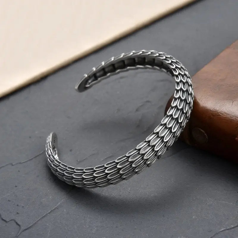 Viking Drache Armreif-Viking Schmuck-massiver