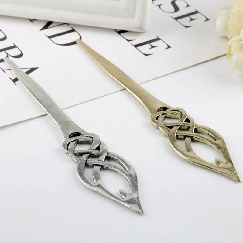 Viking Haarnadel-Mittelalter Schmuck-Viking Knoten-Hair