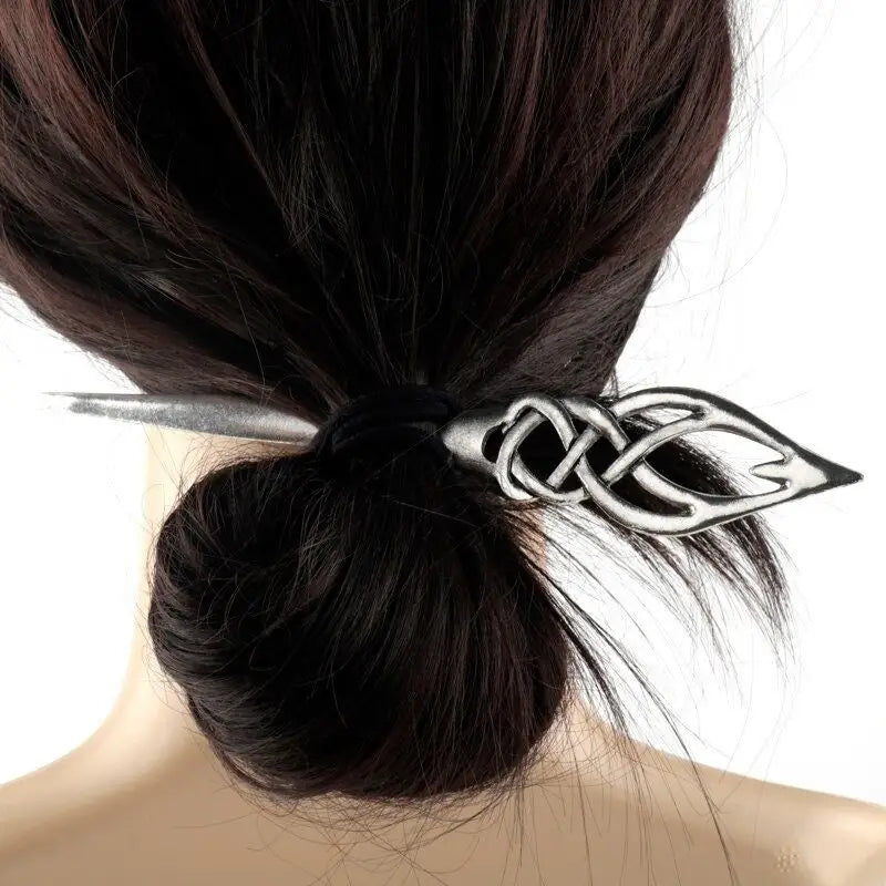 Viking Haarnadel-Mittelalter Schmuck-Viking Knoten-Hair