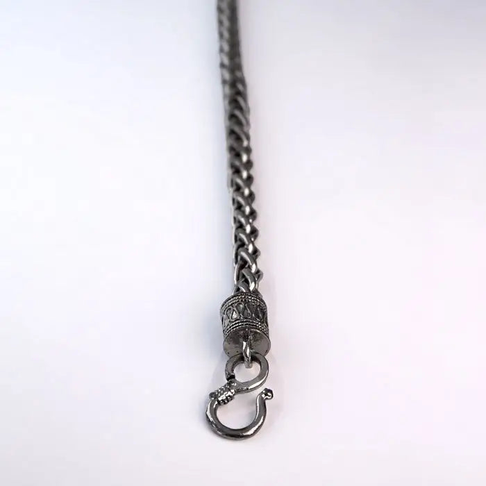 Viking Keltisch Gliederkette-Armband in Silber-farbig aus