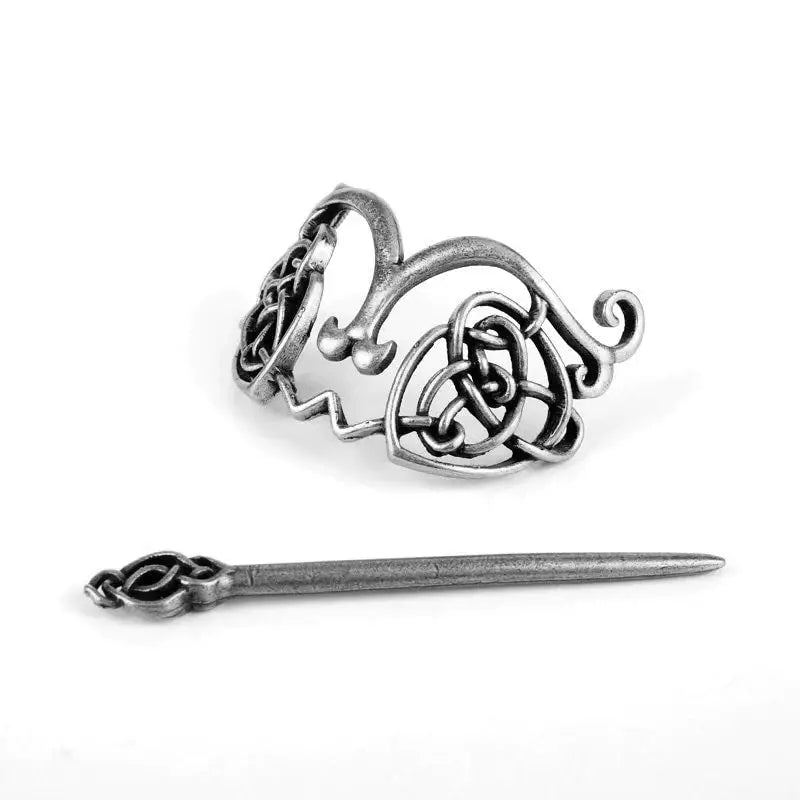 Vintage Haarnadel-Viking Schmuck-Ornamente Keltisch-Runen