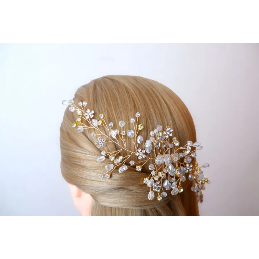 Vintage Hochzeit Schmuck Kristall Perlen Braut Schmuck