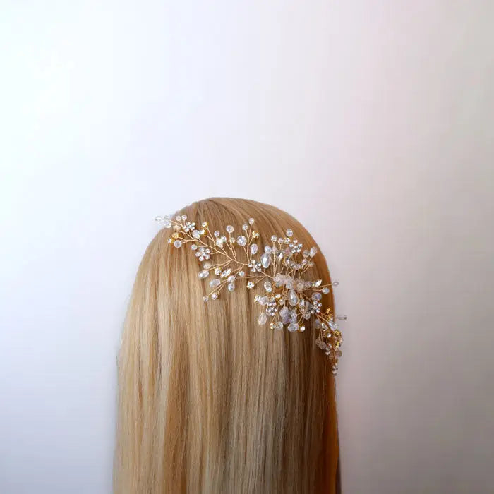 Vintage Hochzeit Schmuck Kristall Perlen Braut Schmuck