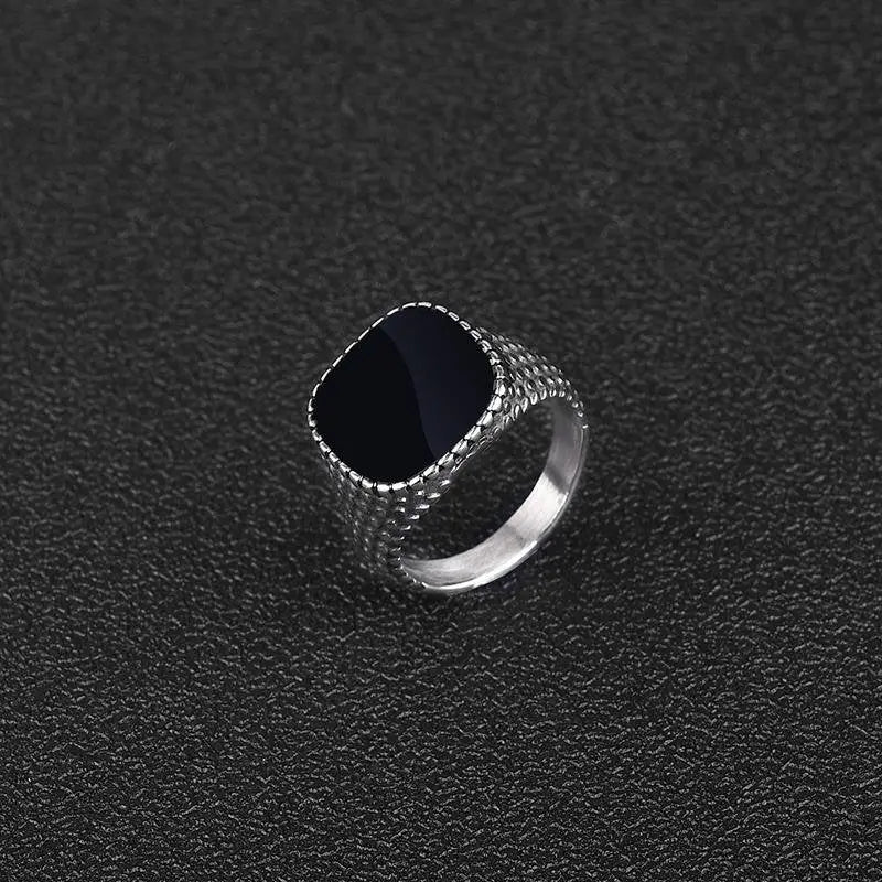 Zeitloser Siegelring-Pärchen Ring-Fingerschmuck mit zwei