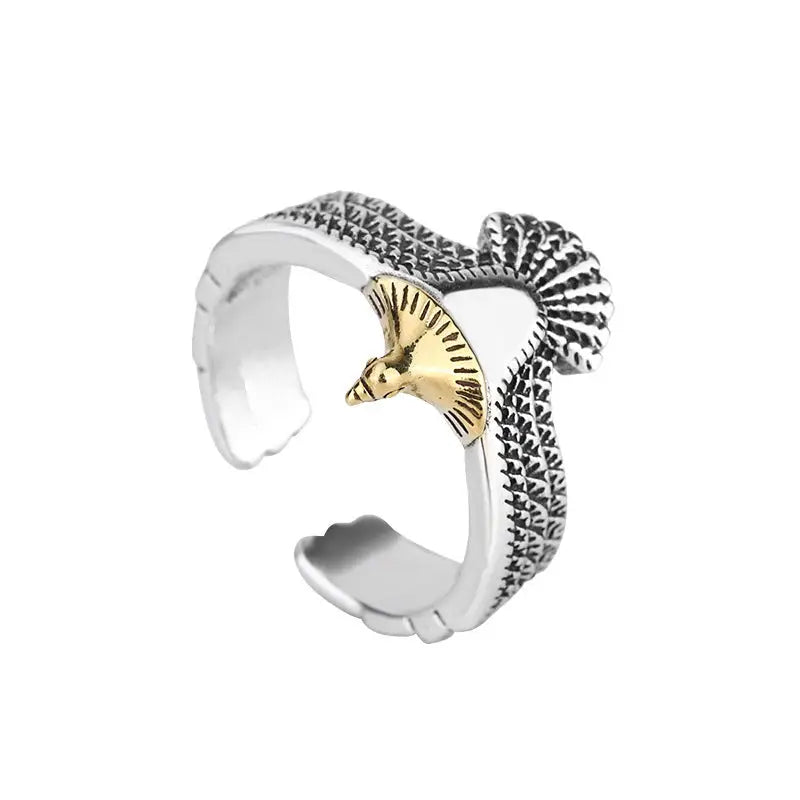 Adler Ring verstellbar im Viking Stil Online Kaufen bei shelago.de