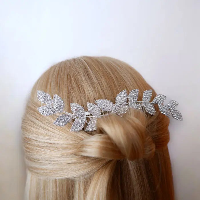 Blätter Haarkamm Hochzeit Haarschmuck Braut Schmuck