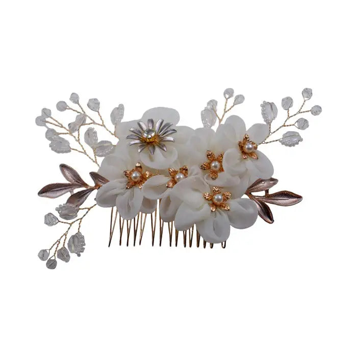 Blumen Haar Kamm-Braut Schmuck-Haarschmuck Braut-Haarkamm