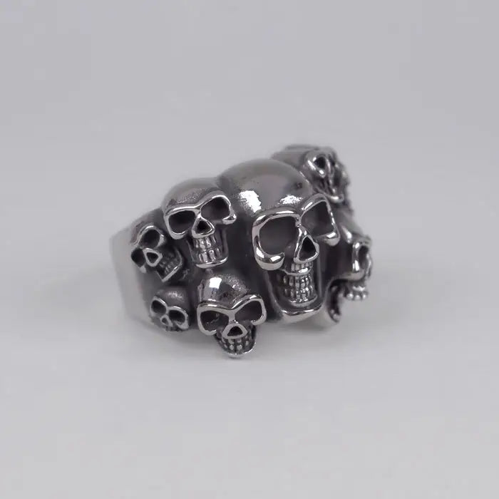 breiter-Totenkopf-Ring-Biker-Ring-Statement-Ringe-Schaedelring-Daemon-Ring-Punk-Ringe-Skelettring-Skull-ring-Ring-Silber-Edelstahl-Ring-massiv