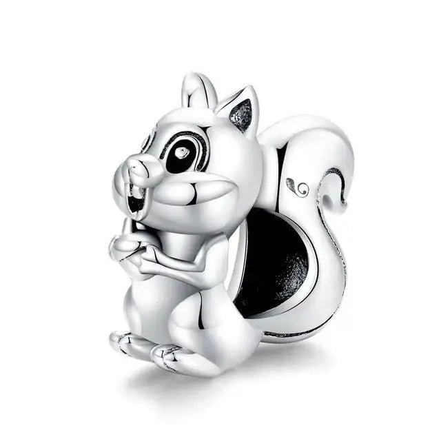 Eichhörnchen Charm Anhänger-Geschenke Freundin-Geschenk für Mama-Eichhörnchen Anhänger Armband-Charms für Armband-Charm Armband-SHELAGO SCHMUCK-