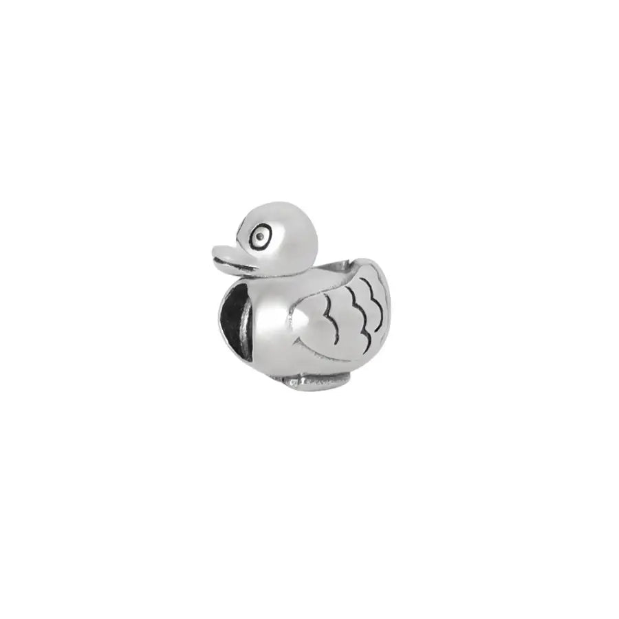 Kleines Entchen Anhänger-Glücksbringer Charm-Geschenk Freundin-Ente Charm Anhänger-Ente Anhänger-Charm Ente-Charm Anhänger Armband-SHELAGO SCHMUCK