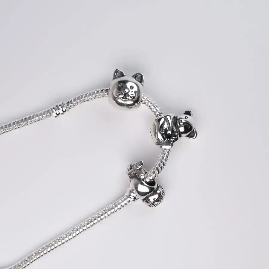 Charm Armband-Charm Anhänger Silber-Schmuck Weihnachtsgeschenke-kleine Geschenke für Weihnachten-Geschenke Freundin-SHELAGO SCHMUCK