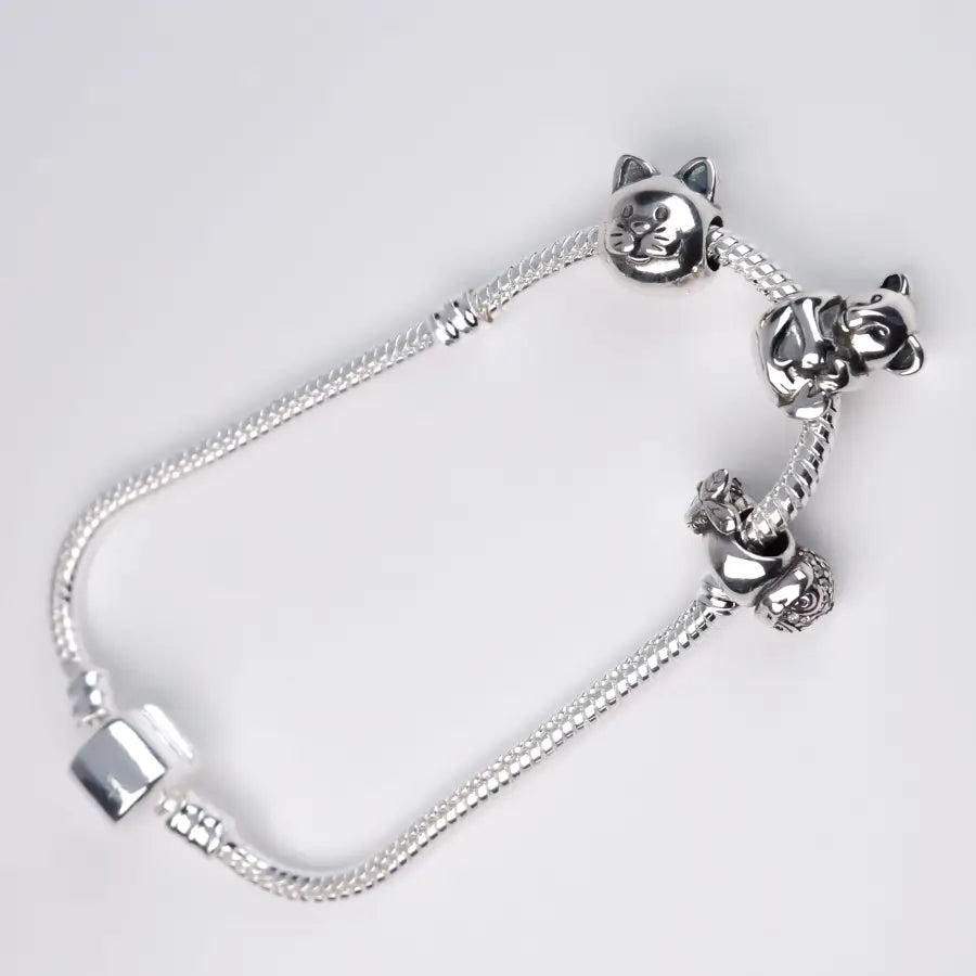 Charms Armband mit Zylinder-Verschluss - Armband