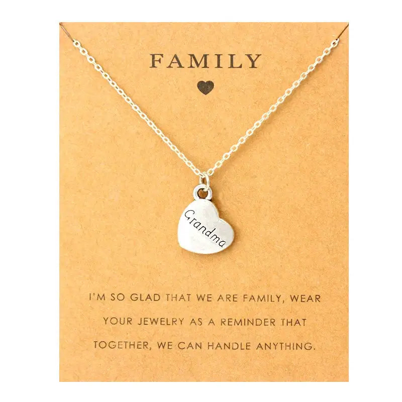 Familien Halskette-Kette Oma-Mama Tochter Schmuck-Geschenk