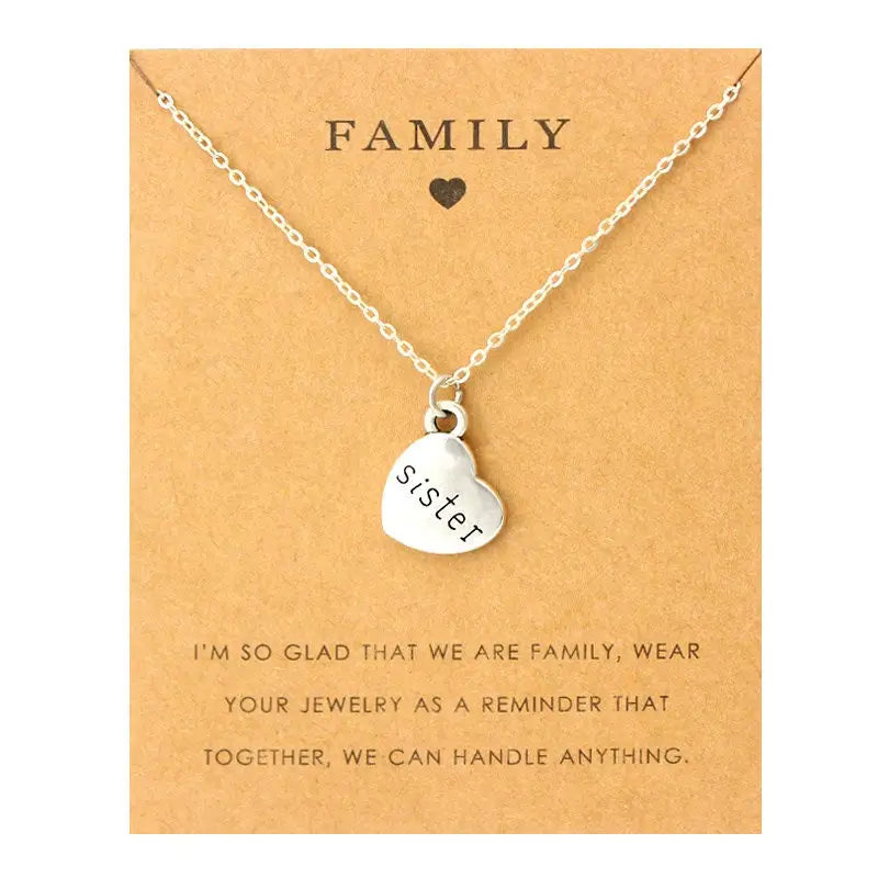 Familien Halskette-Kette Oma-Mama Tochter Schmuck-Geschenk