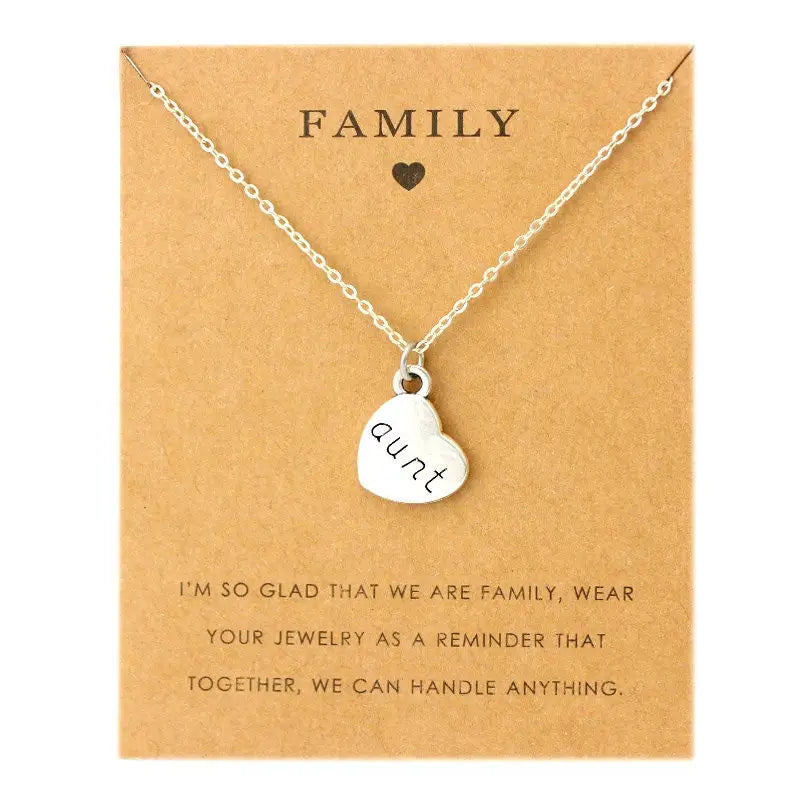 Familien Halskette-Kette Oma-Mama Tochter Schmuck-Geschenk