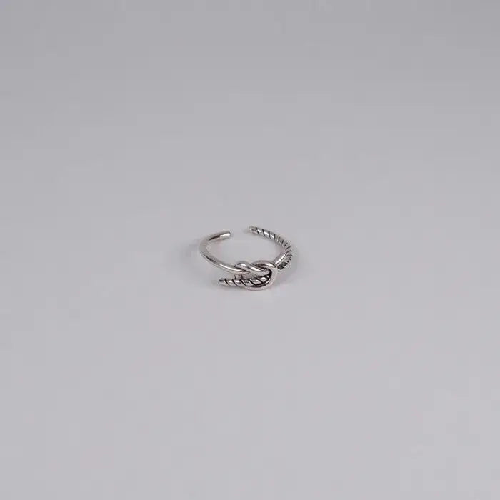 Feiner Knoten Ring-verstellbar Handschmuck-fein, minimalistisch-Partnerschaft Ring-Ewiges Band-Schmuck Geschenk-Freundschaftsring-Paarringe-shelago eu schmuck