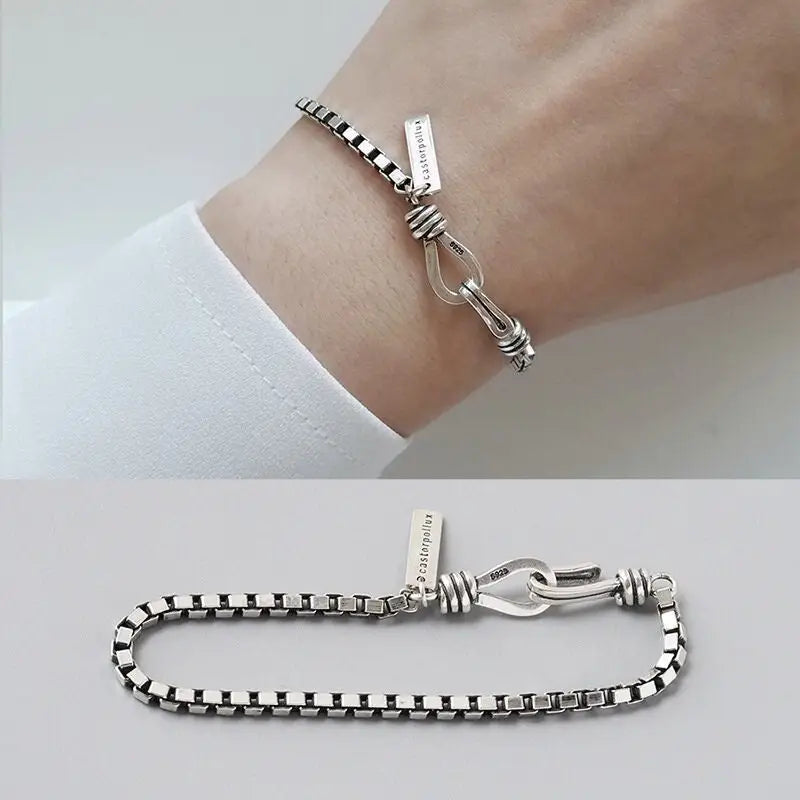 Glücksbringer Arm Kette-minimalistisch glänzend dezent