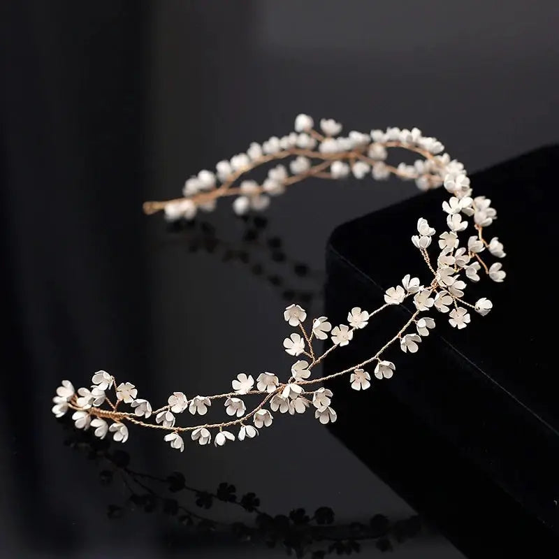 Hochzeit Haarschmuck Blumen Perlen Braut Schmuck kleine