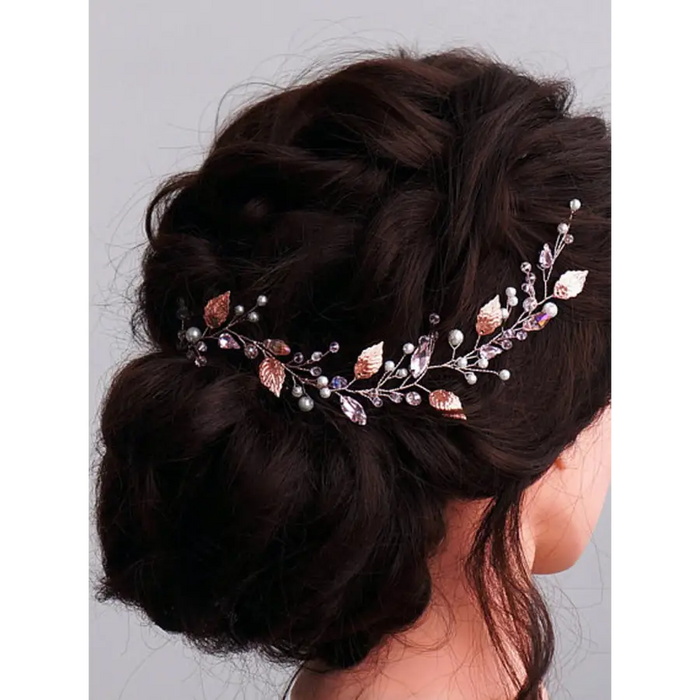 Hochzeit Haarschmuck-Perlen Haarspange-Braut Schmuck
