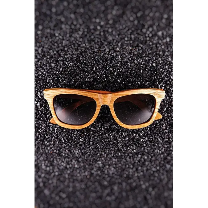 Holz Sonnenbrille - Retro Vintage - für Herren und Damen -