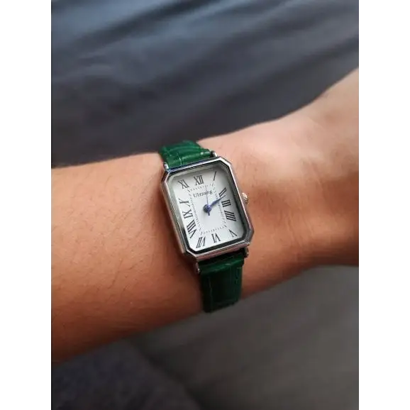 kleine Armbanduhr Damen-Uhr Vintage Stil-kleine