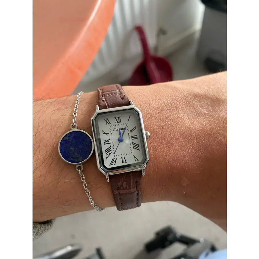 kleine Armbanduhr Damen-Uhr Vintage Stil-kleine