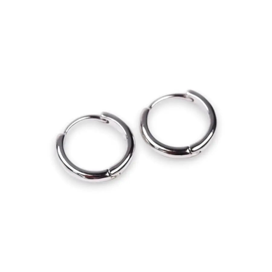 kleine Creolen für Charms - 9 mm - Silber - Ohrringe