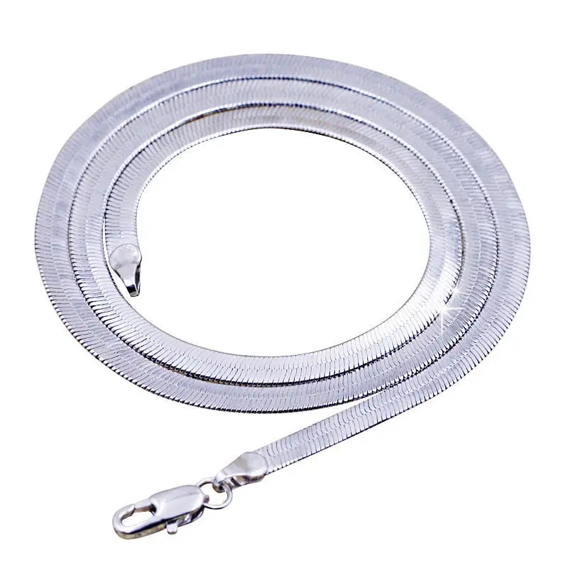 Schlangen Halskette 49,5 cm-eleganter Schmuck-Halskette