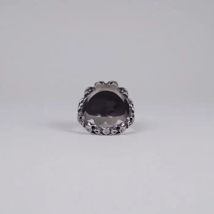 totenkopf-ring-mit-zirkon-siegelring-maenner-gothic-schadel-massiver-edelstahl-ring-skelett-shelago eu schmuck