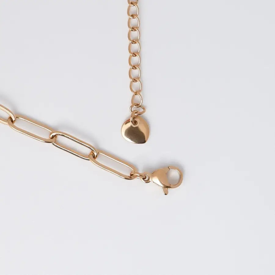 vergoldete Edelstahl Armkette-Armkette mit grünem Stein-Damen Armkette-Armkette Damen Gold-Layering Armband-wasserfestes Armband-SHELAGO SCHMUCK