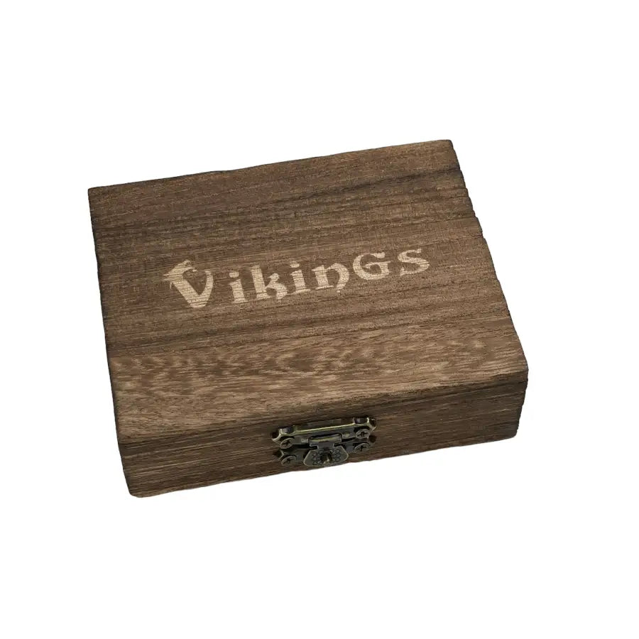 Viking Geschenkverpackung-kleine Holz Box-GeschenkkistenEntdecke jetzt die perfekte Geschenkverpackung für Viking Fans!