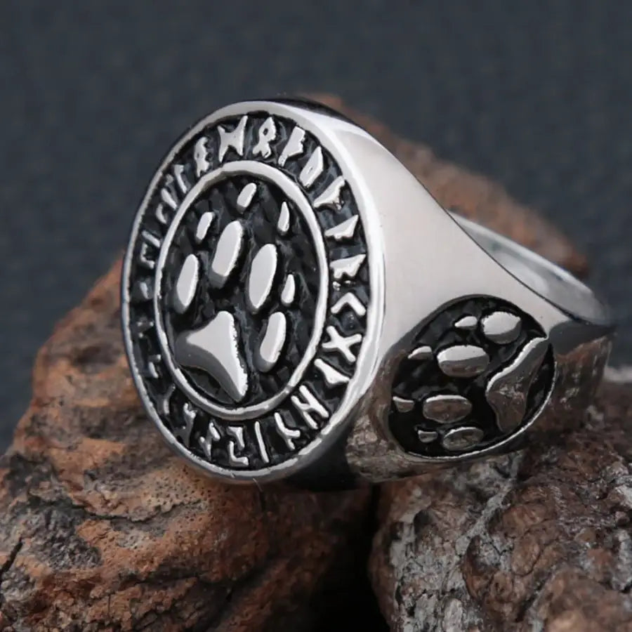 Viking Ring-Bär Klaue-Nordic Fingerschmuck-Tattoo Biker