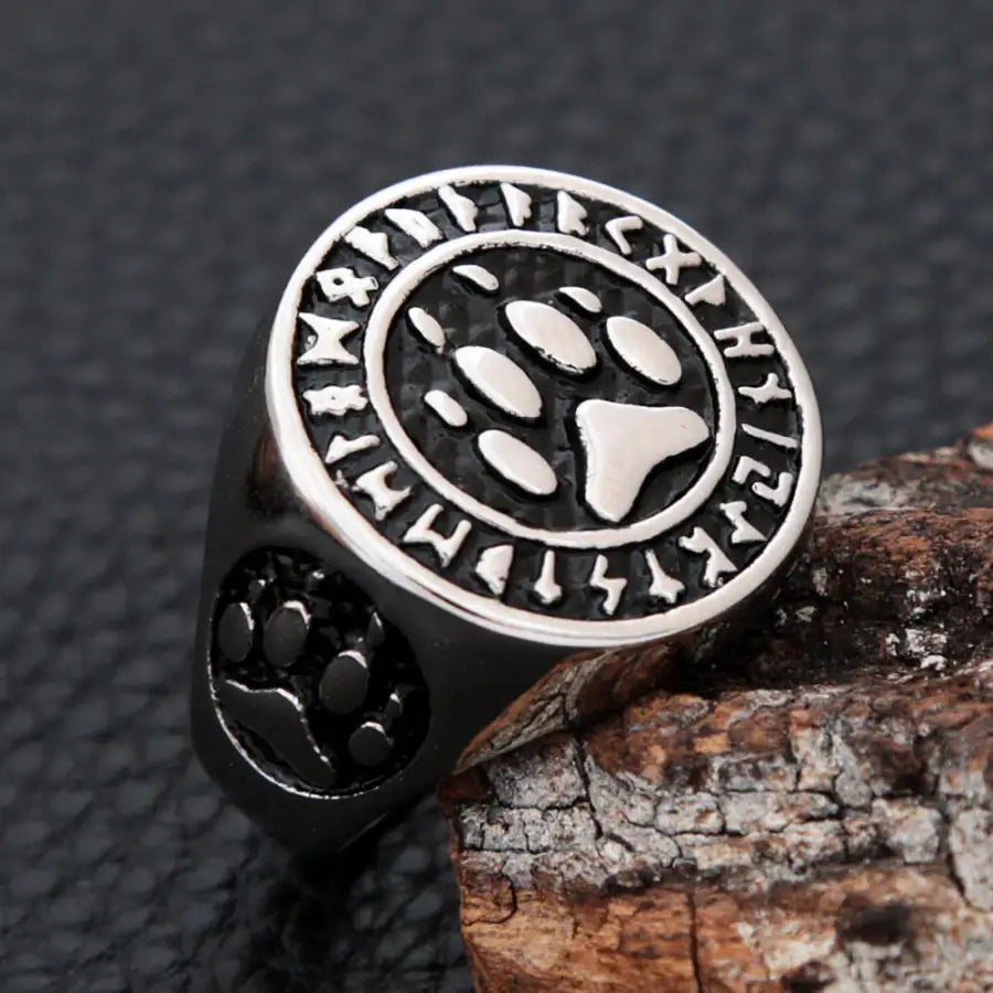 Viking Ring-Bär Klaue-Nordic Fingerschmuck-Tattoo Biker