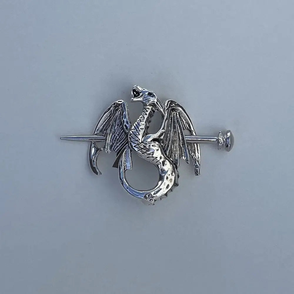 Vintage Haarnadel-Viking Schmuck-Drachen