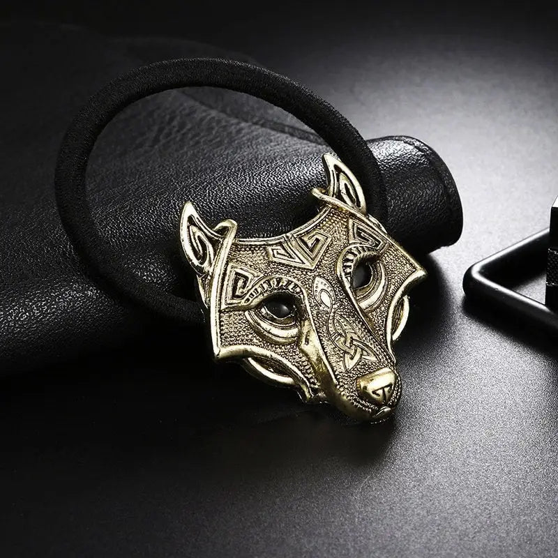 Wolf Haarschmuck-Viking Haarband-Schmuck Keltisch-Zopf