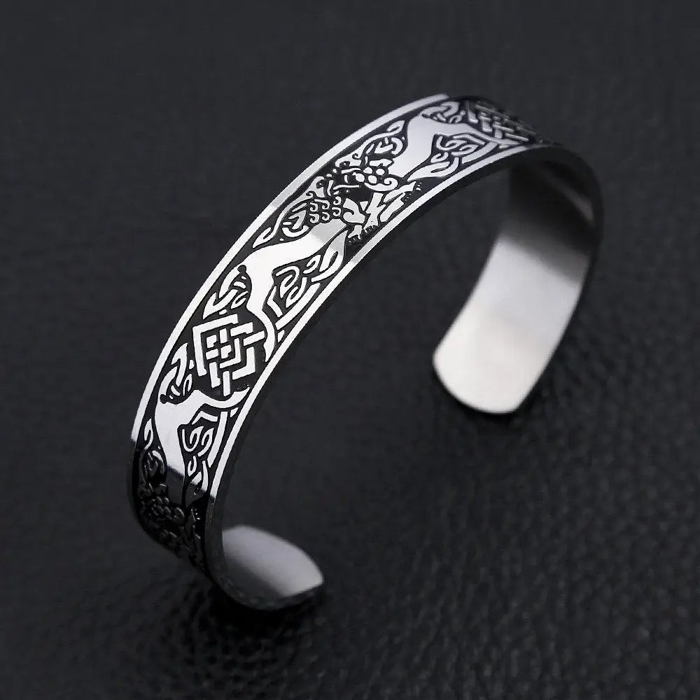 Yggdrasil Armspange-Viking Armreif-Wikinger Schmuck